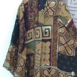 Vintage D.P.S New York Multi Printed Top